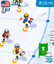 Free download java game Vancouver 2010 on your mobile phone! Image №2
