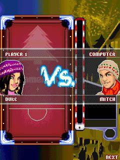 Free download java game Holiday midnight pool on your mobile phone! Image №3
