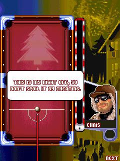 Free download java game Holiday midnight pool on your mobile phone! Image №5
