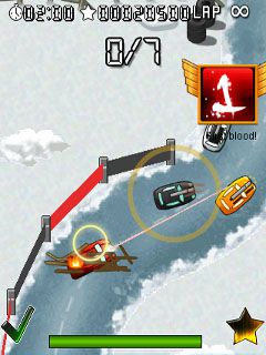 Free download java game Outlaw Racing 2011 on your mobile phone! Image №8