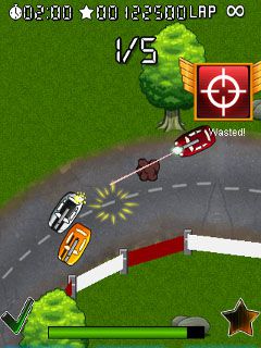 Free download java game Outlaw Racing 2011 on your mobile phone! Image №5