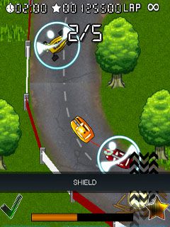 Free download java game Outlaw Racing 2011 on your mobile phone! Image №6