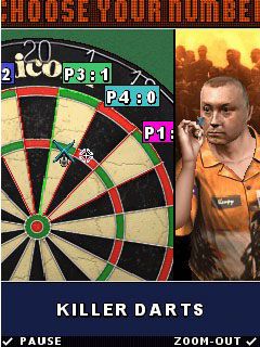 Free download java game PDC World Darts Championship 2010 on your mobile phone! Image №2