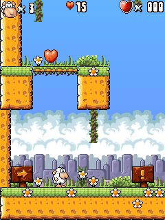 Free download java game Jan The Sheep on your mobile phone! Image №6