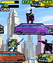 Free download java game Teenage Mutant Ninja Turtles: Fast Forward on your mobile phone! Image №3