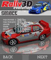 Free download java game Rally Evolution 3D on your mobile phone! Image №5