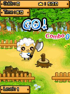 Free download java game Happy Woodman on your mobile phone! Image №2