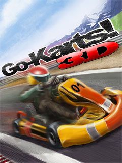 Free download java game Go-Karts! 3D on your mobile phone!