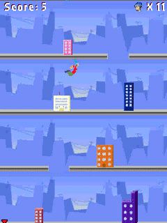 Free download java game Urban Jumpers on your mobile phone! Image №3