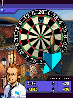Free download java game Midnight Darts on your mobile phone! Image №4