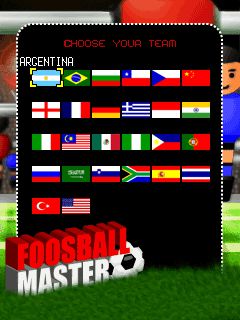 Free download java game Foosball Master on your mobile phone! Image №5