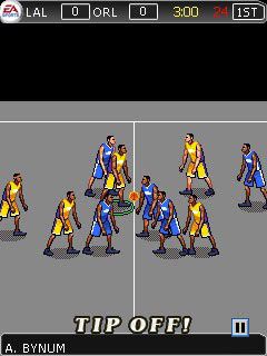 Free download java game NBA Live 2010 on your mobile phone! Image №2