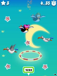 Free download java game Crazy Penguin Party on your mobile phone! Image №3