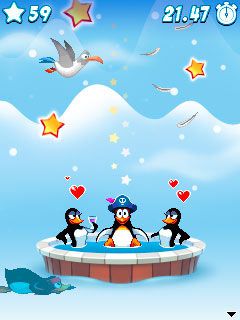 Free download java game Crazy Penguin Party on your mobile phone! Image №6
