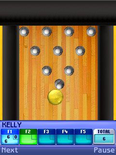 Free download java game The Sims: Bowling on your mobile phone! Image №6