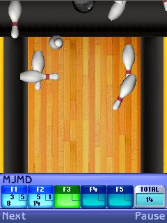 Free download java game The Sims: Bowling on your mobile phone! Image №7