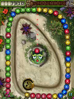 Free download java game Zuma's Revenge on your mobile phone! Image №3