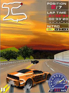 Free download java game Ridge Racer Drift on your mobile phone! Image №4
