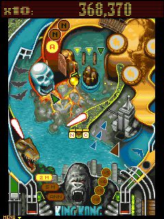 Free download java game King Kong: Pinball on your mobile phone! Image №3