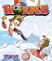 Free download java game Worms 2010 on your mobile phone!