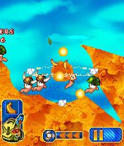 Free download java game Worms 2010 on your mobile phone! Image №2