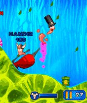 Free download java game Worms 2010 on your mobile phone! Image №8