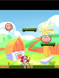 Free download java game Bouncin Pets on your mobile phone! Image №2