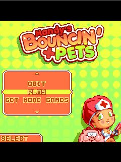 Free download java game Bouncin Pets on your mobile phone! Image №4
