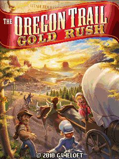 Free download java game Oregon Trail 2 Gold rush on your mobile phone!
