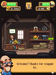 Free download java game Oregon Trail 2 Gold rush on your mobile phone! Image №5