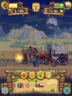 Free download java game Oregon Trail 2 Gold rush on your mobile phone! Image №7