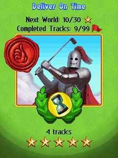 Free download java game Mini Golf 99 Challenge 2010 on your mobile phone! Image №5