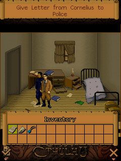 Free download java game The Call of Cthulhu: Darkness within Book 1 on your mobile phone! Image №2