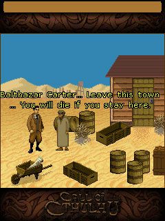 Free download java game The Call of Cthulhu: Darkness within Book 1 on your mobile phone! Image №6