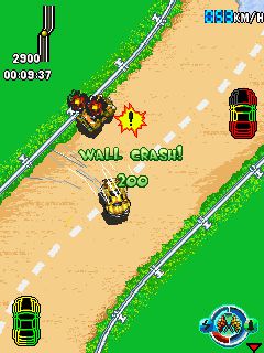 Free download java game Car Crash Racing on your mobile phone! Image №2