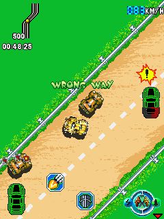 Free download java game Car Crash Racing on your mobile phone! Image №3