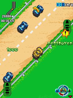 Free download java game Car Crash Racing on your mobile phone! Image №7