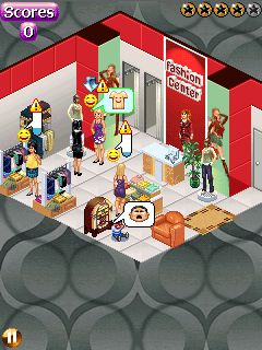 Free download java game Fashion Center on your mobile phone! Image №3