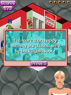Free download java game Fashion Center on your mobile phone! Image №6