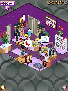 Free download java game Fashion Center on your mobile phone! Image №2
