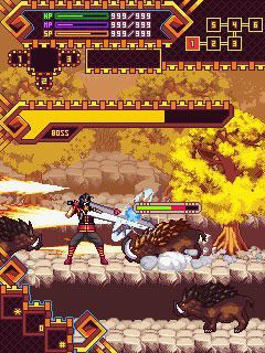 Free download java game Yang Chuan Hunter: Blood of the evil dragon on your mobile phone! Image №3