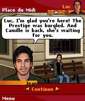 Free download java game Crime Files: The Cursed Hotel on your mobile phone! Image №2