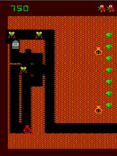 Free download java game Digger on your mobile phone! Image №2