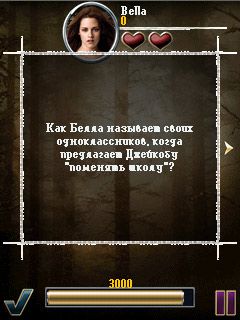 Free download java game Twilights: Newmoon on your mobile phone! Image №2