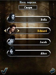 Free download java game Twilights: Newmoon on your mobile phone! Image №5
