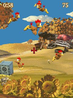 Free download java game Moorhuhn Deluxe on your mobile phone! Image №2