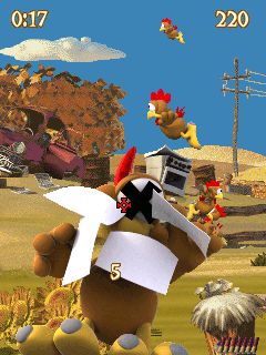 Free download java game Moorhuhn Deluxe on your mobile phone! Image №4