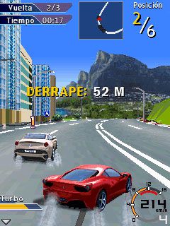 Free download java game Ferrari GT 2 Revolution on your mobile phone! Image №2