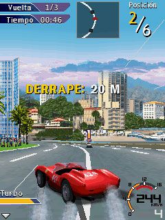 Free download java game Ferrari GT 2 Revolution on your mobile phone! Image №4