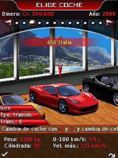 Free download java game Ferrari GT 2 Revolution on your mobile phone! Image №5